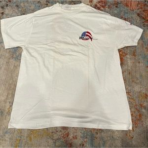 extremely rare usa volleyball tshirt made by adidas 1989